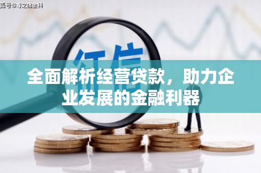 井陉矿区全面解析经营贷款，助力企业发展的金融利器