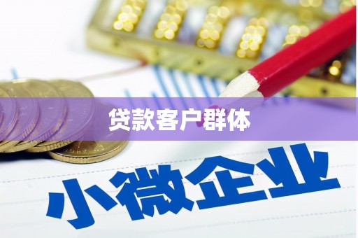 井陉矿区贷款客户群体