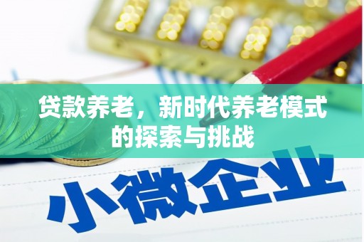井陉矿区贷款养老，新时代养老模式的探索与挑战