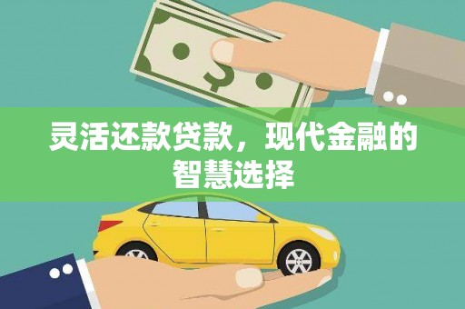 井陉矿区灵活还款贷款，现代金融的智慧选择