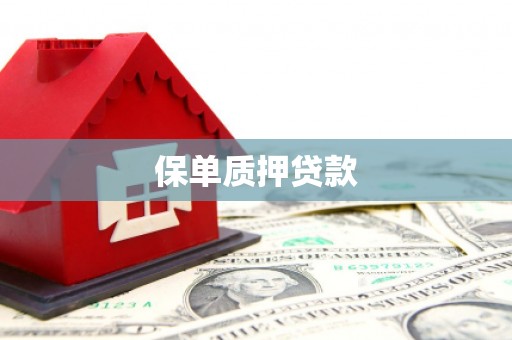 井陉矿区保单质押贷款