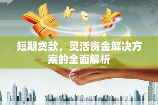 井陉矿区短期贷款，灵活资金解决方案的全面解析